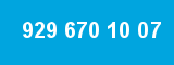 929 670 10 07